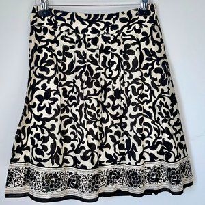 Ann Taylor Floral Print Skirt - Size 2